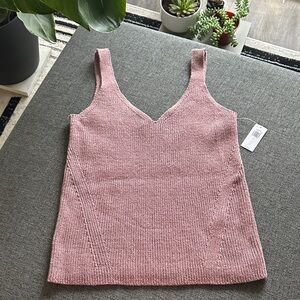 NWT Old Navy Mauve Knit Tank Top